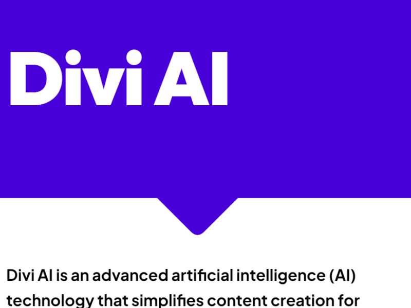 Divi AI