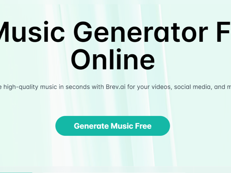 Brev AI - AI Music Generator Free Online