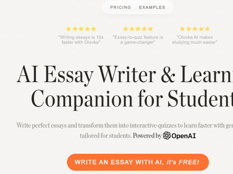 Olovka AI Essay Writer