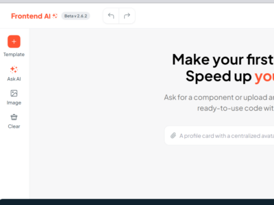 FrontendAI by WebCrumbs