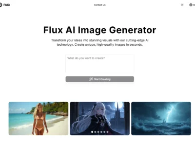 Flux AI Image Generator